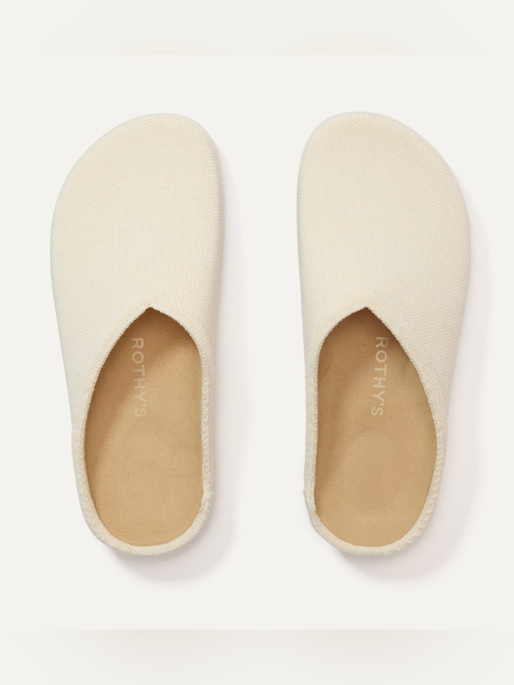 Rothy’s casual clog Jasmine cream size 9 hemp - Picture 7 of 13